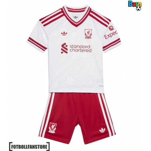 Liverpool Alexis Mac Allister #10 Barnkläder Borta matchtröja till baby 2026-27 Kortärmad (+ Korta byxor) Billigt
